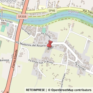 Mappa Via Madonna del Rosario, 148, 35129 Padova, Padova (Veneto)
