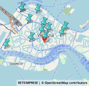 Mappa Fondamenta Corner Zaguri, 30124 Venezia VE, Italia (0.97167)