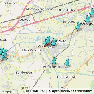 Mappa Via Cesare Battisti, 30034 Mira VE, Italia (2.73727)