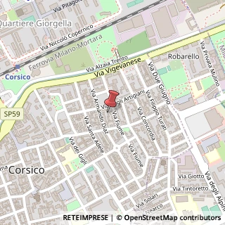Mappa Via capecelatro 19. Milano Via Milano 25 Corsico, 20148 Milano MI, Italia, 20148 Corsico, Milano (Lombardia)