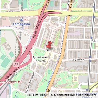 Mappa Via Don Rodrigo, 6, 20100 Milano, Milano (Lombardia)