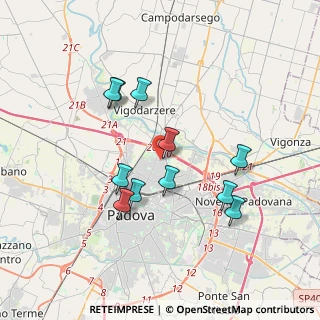 Mappa Via Elena Valmarana, 35133 Padova PD, Italia (3.33)