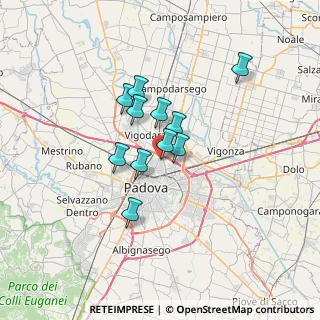 Mappa Via Elena Valmarana, 35133 Padova PD, Italia (4.80364)