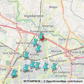 Mappa Via Elena Valmarana, 35133 Padova PD, Italia (2.76)