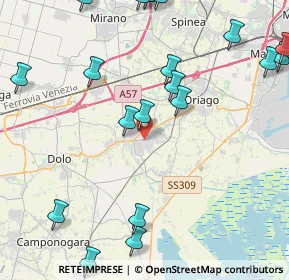 Mappa Calle Motta, 30034 Mira VE, Italia (5.669)