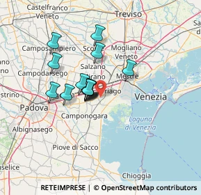 Mappa Calle Motta, 30034 Mira VE, Italia (9.69286)