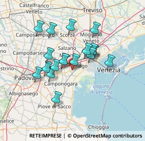 Mappa Calle Motta, 30034 Mira VE, Italia (11.38611)