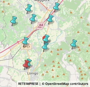 Mappa Via IV Novembre, 36040 Sarego VI, Italia (4.25273)