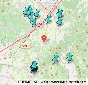 Mappa Via IV Novembre, 36040 Sarego VI, Italia (5.009)