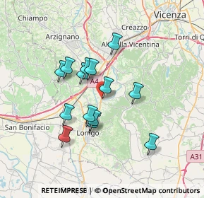 Mappa Via IV Novembre, 36040 Sarego VI, Italia (5.73786)