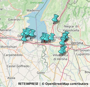 Mappa Via del Frassino, 37014 Castelnuovo del Garda VR, Italia (10.3275)
