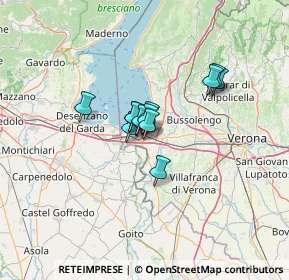 Mappa Via del Frassino, 37014 Castelnuovo del Garda VR, Italia (7.10308)