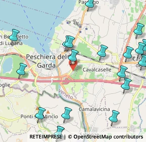 Mappa Via del Frassino, 37014 Castelnuovo del Garda VR, Italia (2.8995)
