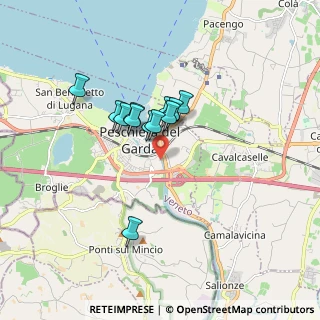 Mappa Via Porto Vecchio, 37019 Peschiera del Garda VR, Italia (1.24167)