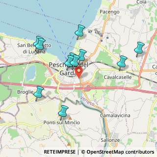 Mappa Via Porto Vecchio, 37019 Peschiera del Garda VR, Italia (1.91545)