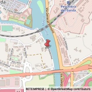 Mappa Via Porto Vecchio, 10, 37019 Peschiera del Garda, Verona (Veneto)