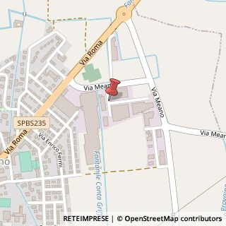 Mappa Via Massimo D'Antona, 28, 25030 Pompiano, Brescia (Lombardia)