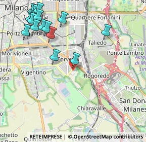 Mappa Via Fabio Massimo, 20139 Milano MI, Italia (2.67529)