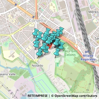 Mappa Via Fabio Massimo, 20139 Milano MI, Italia (0.2037)