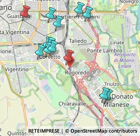 Mappa Via Cassinis Giovanni Battista, 20139 Milano MI, Italia (2.11308)