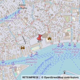 Mappa Piazza San Marco, 50/A, 30124 Venezia, Venezia (Veneto)