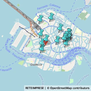 Mappa Calle Bianca Cappello, 30123 Venezia VE, Italia (0.827)