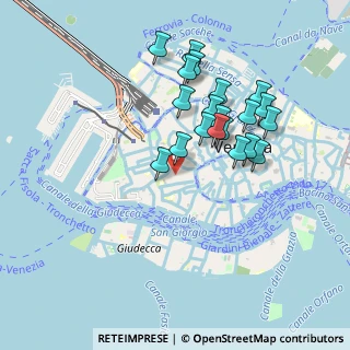 Mappa Centro Storico, 30123 Venezia VE, Italia (0.8325)
