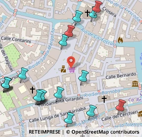 Mappa Rio Terà Canal, 30123 Venezia VE, Italia (0.175)