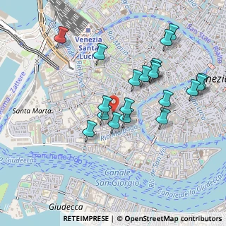Mappa Centro Storico, 30123 Venezia VE, Italia (0.4635)