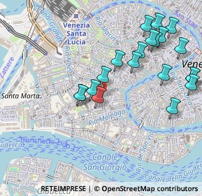 Mappa Rio Terà Canal, 30123 Venezia VE, Italia (0.5445)