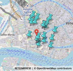 Mappa Rio Terà Canal, 30123 Venezia VE, Italia (0.317)