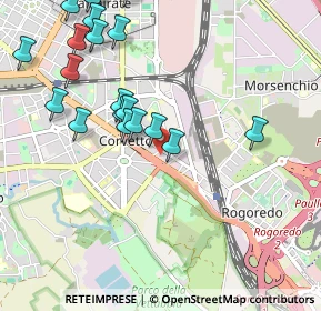 Mappa Via Privata Eugenio Brizi, 20139 Milano MI, Italia (1.183)