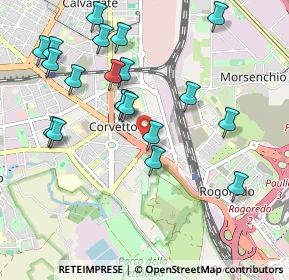 Mappa Via Privata Eugenio Brizi, 20139 Milano MI, Italia (1.0505)