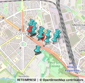 Mappa Via Privata Eugenio Brizi, 20139 Milano MI, Italia (0.2595)