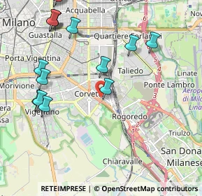 Mappa Via Privata Eugenio Brizi, 20139 Milano MI, Italia (2.50667)