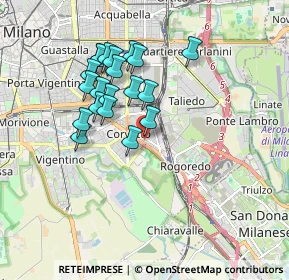 Mappa Via Privata Eugenio Brizi, 20139 Milano MI, Italia (1.5805)