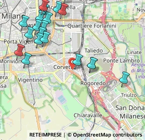 Mappa Via Privata Eugenio Brizi, 20139 Milano MI, Italia (2.4995)