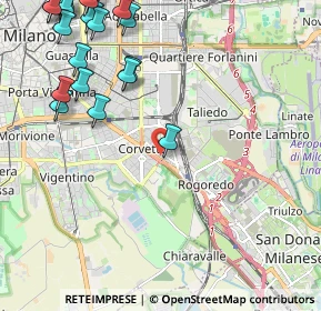 Mappa Via Privata Eugenio Brizi, 20139 Milano MI, Italia (3.0295)