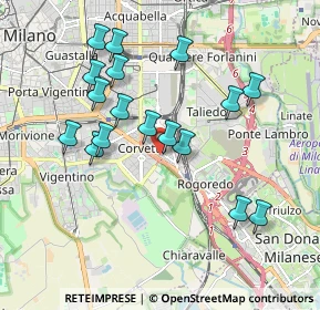 Mappa Via Privata Eugenio Brizi, 20139 Milano MI, Italia (1.83176)