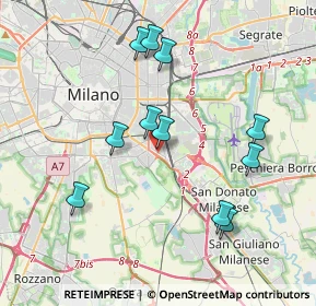 Mappa Via Privata Eugenio Brizi, 20139 Milano MI, Italia (3.74182)