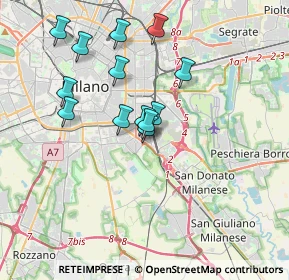 Mappa Via Privata Eugenio Brizi, 20139 Milano MI, Italia (3.13385)