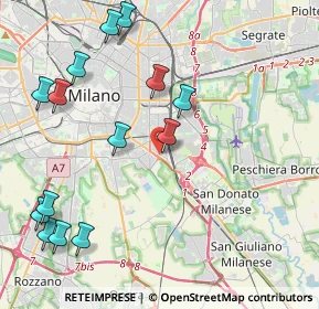 Mappa Via Privata Eugenio Brizi, 20139 Milano MI, Italia (5.05857)