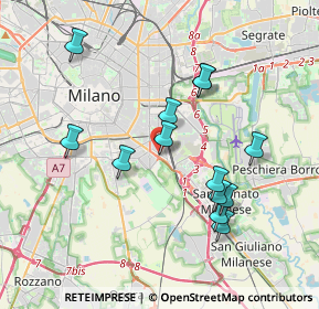 Mappa Via Privata Eugenio Brizi, 20139 Milano MI, Italia (3.57538)