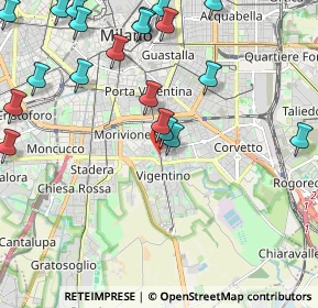 Mappa Via Gallura, 20141 Milano MI, Italia (2.662)