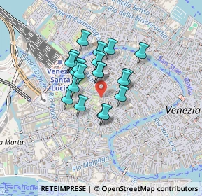 Mappa Calle de la Laca, 30125 Venezia VE, Italia (0.2965)