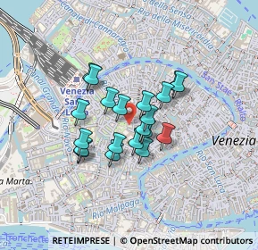 Mappa Calle de la Laca, 30125 Venezia VE, Italia (0.299)