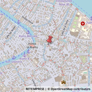 Mappa Calle del Pistor, 5991, 30122 Venezia, Venezia (Veneto)