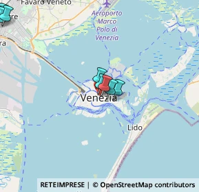 Mappa Riva del Vin, 30125 Venezia VE, Italia (5.40182)