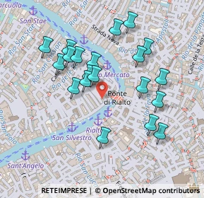 Mappa Sottoportici Rialto, 30125 Venezia VE, Italia (0.224)