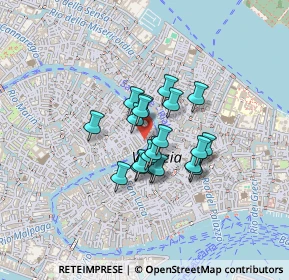 Mappa Sottoportici Rialto, 30125 Venezia VE, Italia (0.2725)